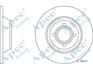 APEC braking DSK630 stabdžių diskas 
 Dviratė transporto priemonės -> Stabdžių sistema -> Stabdžių diskai / priedai
8A0615301, 8A0615301D