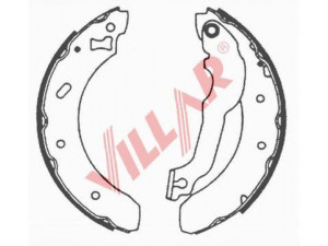 VILLAR 629.0629 stabdžių trinkelių komplektas 
 Techninės priežiūros dalys -> Papildomas remontas
5027753, 6500945