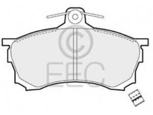 EEC BRP0879 stabdžių trinkelių rinkinys, diskinis stabdys 
 Techninės priežiūros dalys -> Papildomas remontas
MR249210, MR290240, MR407944