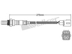 WALKER PRODUCTS 250-24169 lambda jutiklis 
 Išmetimo sistema -> Lambda jutiklis
89465 20730, 89465 50040, 89465 50150