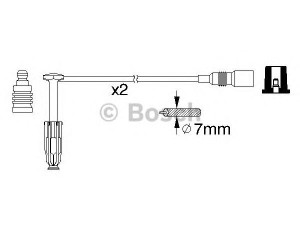 BOSCH 0 986 356 311 uždegimo laido komplektas 
 Kibirkšties / kaitinamasis uždegimas -> Uždegimo laidai/jungtys