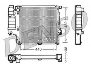 DENSO DRM05038 radiatorius, variklio aušinimas 
 Aušinimo sistema -> Radiatorius/alyvos aušintuvas -> Radiatorius/dalys
17111719136, 17111723528, 17111723898