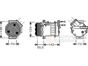 VAN WEZEL 4700K069 kompresorius, oro kondicionierius 
 Oro kondicionavimas -> Kompresorius/dalys
12759394