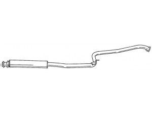 AKS DASIS SG16427 vidurinis duslintuvas