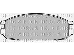 BORG & BECK BBP1331 stabdžių trinkelių rinkinys, diskinis stabdys 
 Techninės priežiūros dalys -> Papildomas remontas