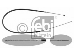 FEBI BILSTEIN 14210 trosas, stovėjimo stabdys 
 Stabdžių sistema -> Valdymo svirtys/trosai
1H0 609 721