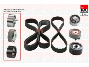 FAI AutoParts TBK358 paskirstymo diržo komplektas 
 Techninės priežiūros dalys -> Papildomas remontas
