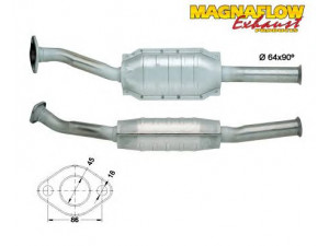 MAGNAFLOW 86006 katalizatoriaus keitiklis 
 Išmetimo sistema -> Katalizatoriaus keitiklis
173122, 173122