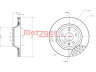 METZGER 6110512 stabdžių diskas 
 Stabdžių sistema -> Diskinis stabdys -> Stabdžių diskas
8J0 615 601 A
