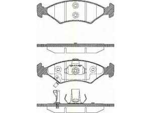 TRISCAN 8110 18007 stabdžių trinkelių rinkinys, diskinis stabdys 
 Techninės priežiūros dalys -> Papildomas remontas
0K0Y2-3323Z, 0K2A2-3323Z, 0K2A2-3323ZA