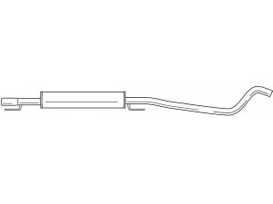 AKS DASIS SG40492 vidurinis duslintuvas