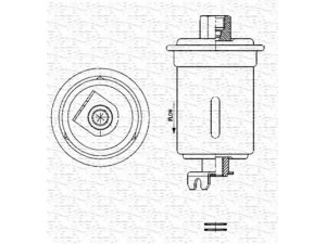 MAGNETI MARELLI 213908606800 kuro filtras 
 Filtrai -> Kuro filtras
K9A2-20-490, K9A2-20-490B