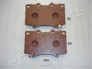JAPANPARTS PA-268AF stabdžių trinkelių rinkinys, diskinis stabdys 
 Techninės priežiūros dalys -> Papildomas remontas
04465-60120, 0446560120, 04465YZZCM