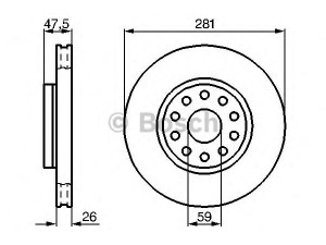 BOSCH 0 986 478 460 stabdžių diskas 
 Stabdžių sistema -> Diskinis stabdys -> Stabdžių diskas
46449390, 60814639, 46449390, 60814639