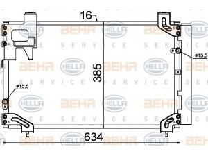 HELLA 8FC 351 318-751 kondensatorius, oro kondicionierius 
 Oro kondicionavimas -> Kondensatorius
88450-05130, 88450-05140
