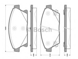 BOSCH 0 986 TB3 103 stabdžių trinkelių rinkinys, diskinis stabdys 
 Techninės priežiūros dalys -> Papildomas remontas
13301234