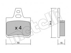 METELLI 22-0285-0 stabdžių trinkelių rinkinys, diskinis stabdys 
 Techninės priežiūros dalys -> Papildomas remontas
4251.83, 95659642, 95666973, 95667788
