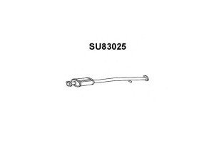VENEPORTE SU83025 priekinis duslintuvas 
 Išmetimo sistema -> Duslintuvas
44205AC010