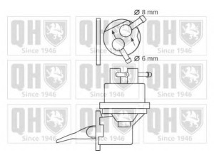 QUINTON HAZELL QFP239 kuro siurblys 
 Degalų tiekimo sistema -> Kuro siurblys/dalys -> Kuro siurblys
026 127 025E, 026 127 025F