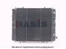 AKS DASIS 151120N radiatorius, variklio aušinimas 
 Aušinimo sistema -> Radiatorius/alyvos aušintuvas -> Radiatorius/dalys
1302178, 90122576