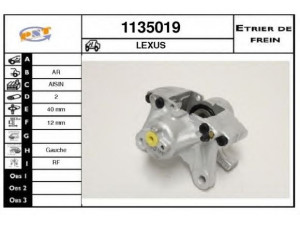 SNRA 1135019 stabdžių apkaba 
 Dviratė transporto priemonės -> Stabdžių sistema -> Stabdžių apkaba / priedai
4775030470, 4775053040