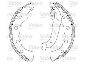 VALEO 564095 stabdžių trinkelių komplektas 
 Techninės priežiūros dalys -> Papildomas remontas
MR465094