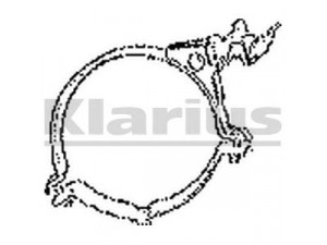 KLARIUS 430104 laikiklis, išmetimo sistema
18211176750, 18211245987