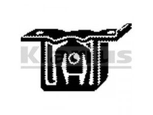 KLARIUS VAR27 laikantysis rėmas, duslintuvas
8A0253144E, 8A0253144E