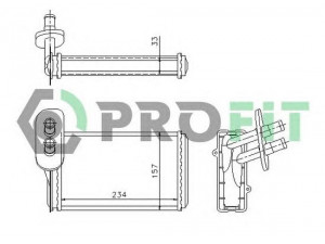 PROFIT PR 9537N1 šilumokaitis, salono šildymas 
 Šildymas / vėdinimas -> Šilumokaitis
191819031C, 1H1819031A, 1H1819031B
