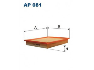 FILTRON AP081 oro filtras 
 Filtrai -> Oro filtras
13722242025, 5025060