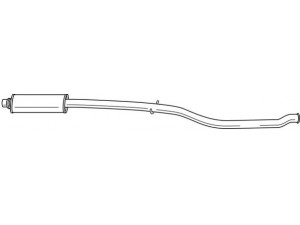 AKS DASIS SG45401 vidurinis duslintuvas