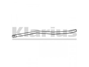 KLARIUS 150114 išleidimo kolektorius 
 Išmetimo sistema -> Išmetimo vamzdžiai
172811, 172811