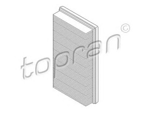 TOPRAN 110 851 oro filtras 
 Filtrai -> Oro filtras
7L0 129 620, 955 110 131 00, 7L0 129 620