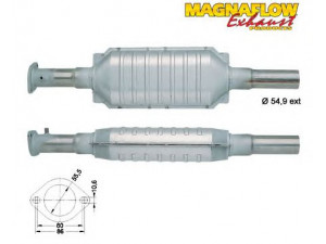MAGNAFLOW 81820 katalizatoriaus keitiklis 
 Išmetimo sistema -> Katalizatoriaus keitiklis
46415674, 46449335