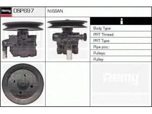 DELCO REMY DSP697 hidraulinis siurblys, vairo sistema 
 Vairavimas -> Vairo pavara/siurblys