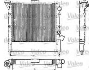 VALEO 883852 radiatorius, variklio aušinimas 
 Aušinimo sistema -> Radiatorius/alyvos aušintuvas -> Radiatorius/dalys
7700757930, 7700773968