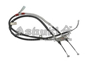 ASHUKI HRK12553 trosas, stovėjimo stabdys 
 Stabdžių sistema -> Valdymo svirtys/trosai
4901008301