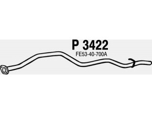 FENNO P3422 išleidimo kolektorius 
 Išmetimo sistema -> Išmetimo vamzdžiai
FE53-40700A