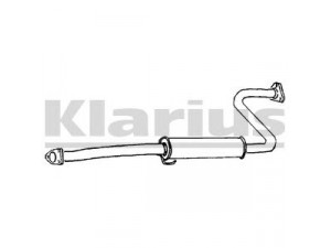 KLARIUS RR147D vidurinis duslintuvas 
 Išmetimo sistema -> Duslintuvas
EMP9014, GEX33171, GEX33254, GEX33380