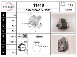 EAI 11419 starteris
