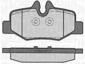 MAGNETI MARELLI 363916060330 stabdžių trinkelių rinkinys, diskinis stabdys 
 Techninės priežiūros dalys -> Papildomas remontas
0004216210, A0014211010