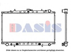 AKS DASIS 070009N radiatorius, variklio aušinimas