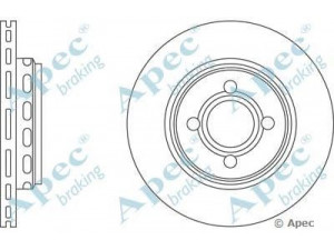 APEC braking DSK631 stabdžių diskas 
 Stabdžių sistema -> Diskinis stabdys -> Stabdžių diskas
8A0615301A, 8A0615301E