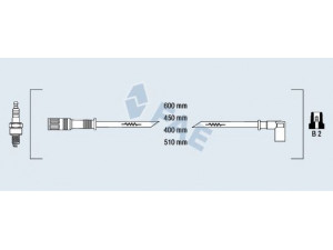 FAE 85990 uždegimo laido komplektas 
 Kibirkšties / kaitinamasis uždegimas -> Uždegimo laidai/jungtys
77 00 106 658, 77 00 107 662, 77 00 874 109