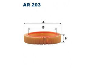 FILTRON AR203 oro filtras 
 Techninės priežiūros dalys -> Techninės priežiūros intervalai
151, 1444L4, 5000263, 5004884, A720X9601AHA