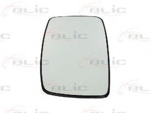 BLIC 6102-02-1232955P veidrodėlio stiklas, išorinis veidrodėlis 
 Kėbulas -> Keleivių kabina -> Veidrodėlis
8151 KF, 8151LK