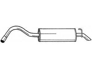 AKS DASIS SG25661 galinis duslintuvas