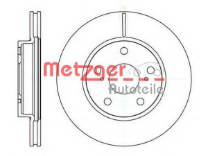 METZGER 61122.10 stabdžių diskas 
 Dviratė transporto priemonės -> Stabdžių sistema -> Stabdžių diskai / priedai
43512-12670