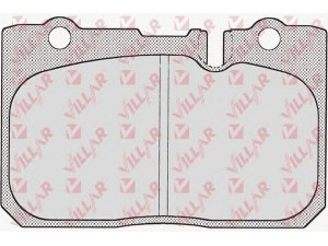 VILLAR 626.0702 stabdžių trinkelių rinkinys, diskinis stabdys 
 Techninės priežiūros dalys -> Papildomas remontas
0446550060