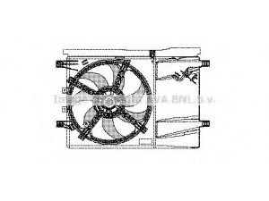 AVA QUALITY COOLING OL7538 ventiliatorius, radiatoriaus